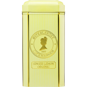 Ginger & Lemon Organic tebreve (75 stk) i stor dåse fra Østerlandsk Thehus