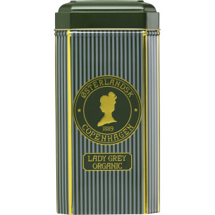Lady Grey Organic tebreve (75 stk) i stor dåse fra Østerlandsk Thehus