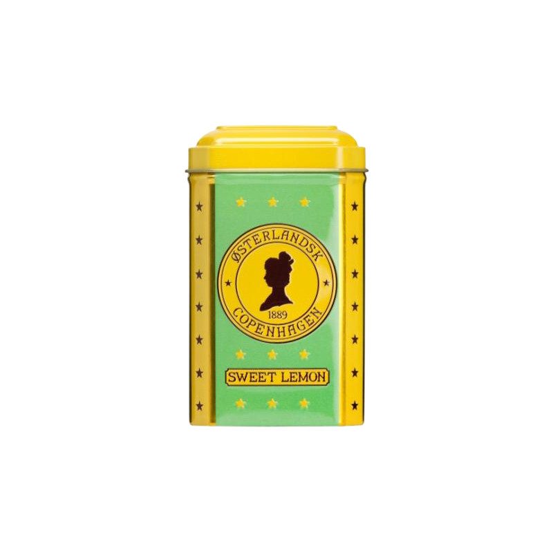 Sweet Lemon tebreve (12 stk pyramidepose) i dåse fra Østerlandsk Thehus