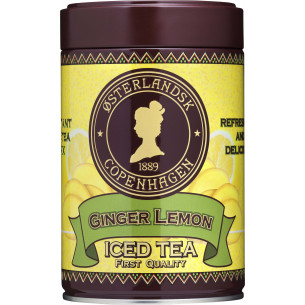 Iced Tea Ginger & Lemon pulver (500 gram) i flot dåse fra Østerlandsk Thehus