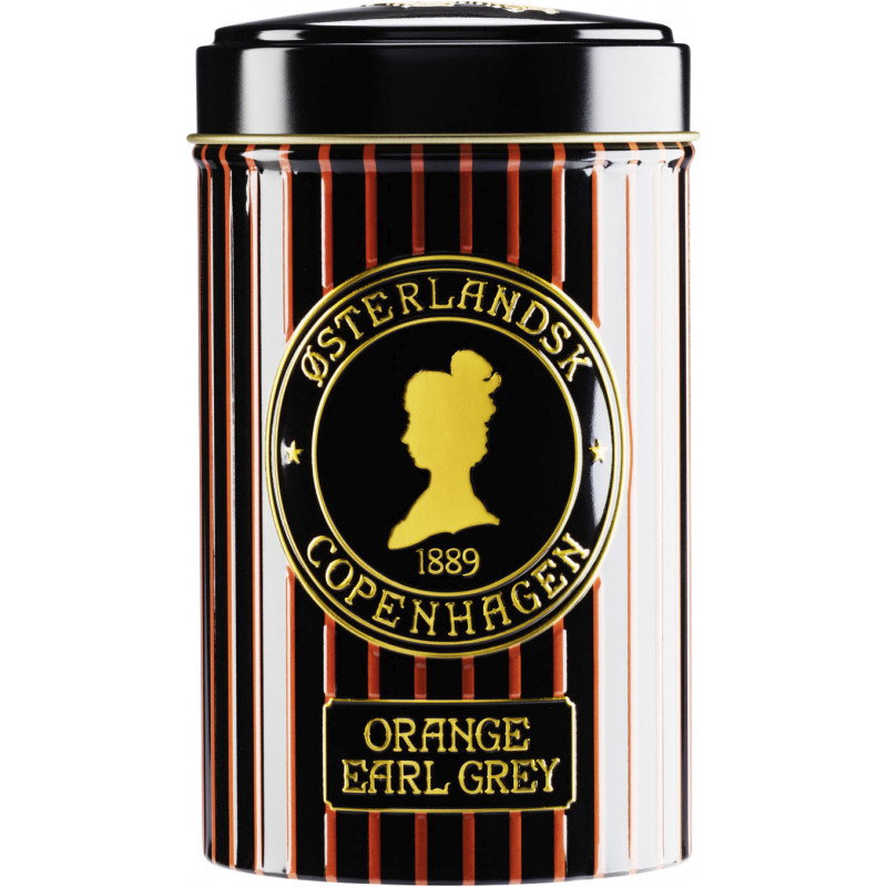 Orange Earl Grey Tea økologisk løs te (125 gram) i dåse fra Østerlandsk Thehus