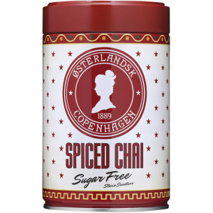 Sukkerfri Spiced Chai pulver (400 gram) i fin dåse fra Østerlandsk Thehus