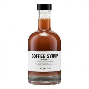 Kaffesirup med hasslnød (250 ml) fra Nicolas Vahé