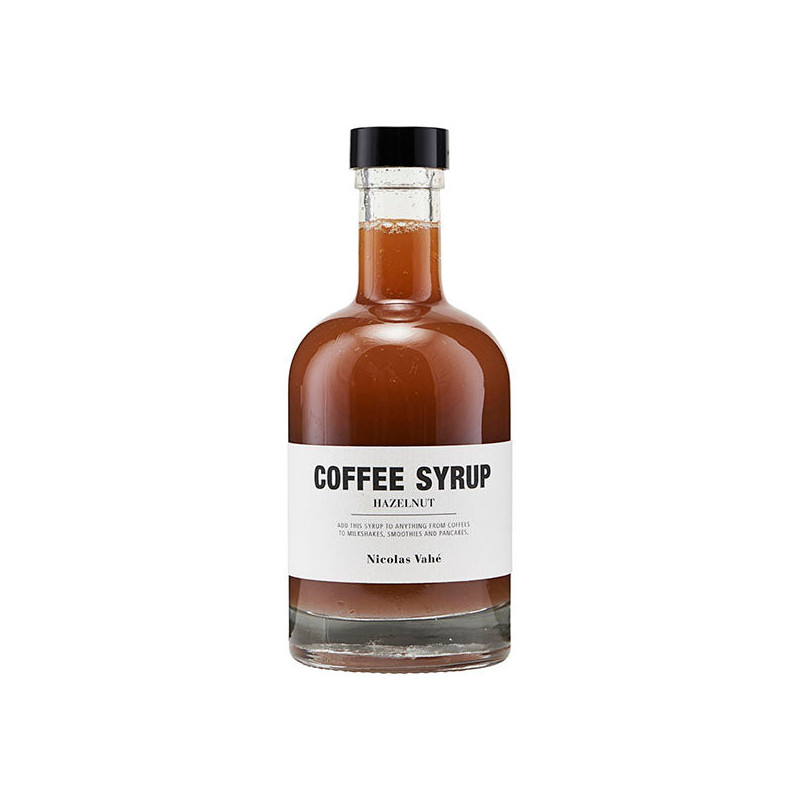 Kaffesirup med hasslnød (250 ml) fra Nicolas Vahé