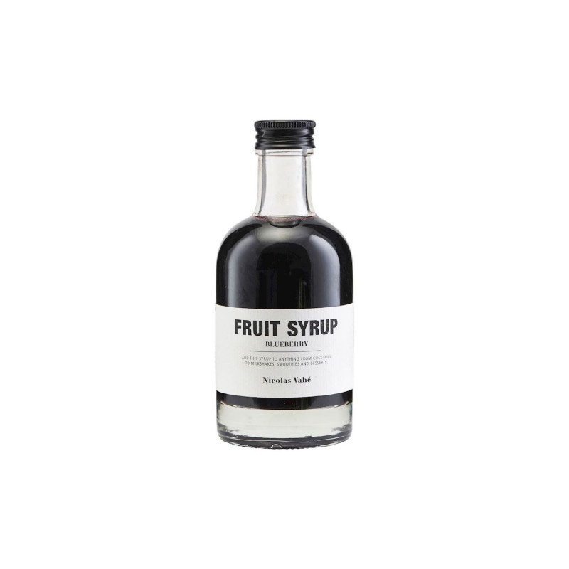 Blåbær sirup (200 ml) fra Nicolas Vahé