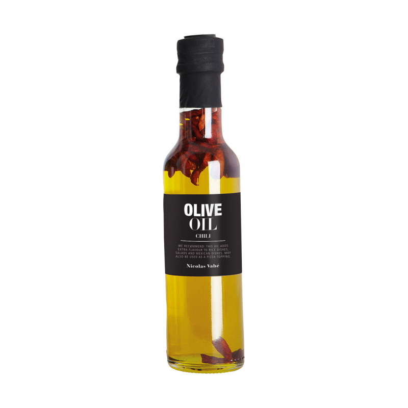 Olivenolie med chili (250 ml) fra Nicolas Vahé