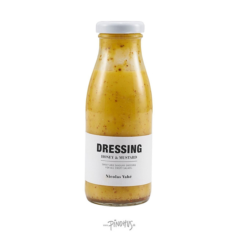 Dressing med honning og sennep (250 ml) fra Nicolas Vahé