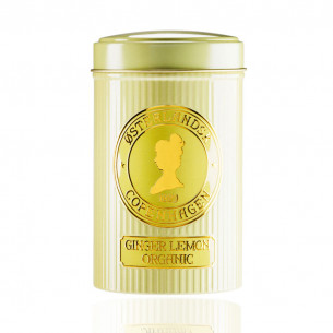 Ginger & Lemon  (125 gram) økologisk te i smuk dåse fra Østerlandsk Thehus