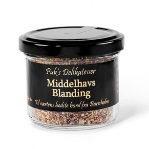 Middelhavs Blanding (35 gram) fra Puk's delikatesser