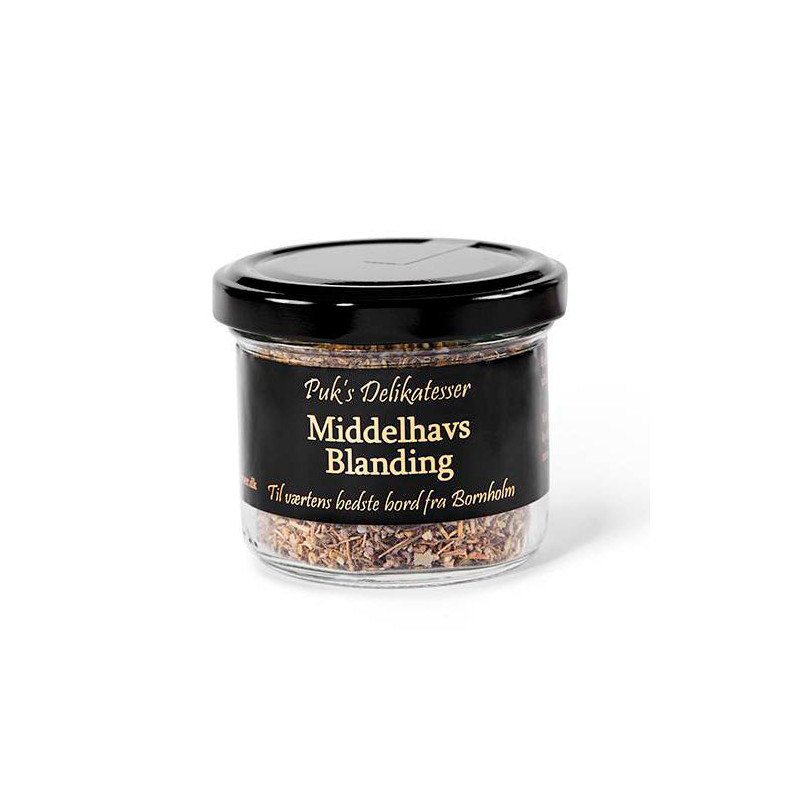 Middelhavs Blanding (35 gram) fra Puk's delikatesser
