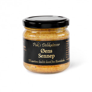 Øens Sennep (200 gram) fra Puk's Delikatesser