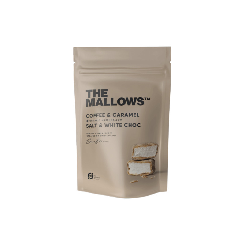 Kaffe & Karamel Skumfiduser fra The Mallows - 90 gram