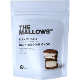 Flaked Salt & Dark Blegian Choc skumfiduser (150 gram) fra The Mallows