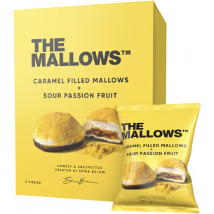 Sour Passion Fruit skumfiduser (55 gram) fra The Mallows
