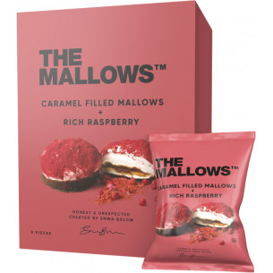 Rich Raspberry skumfiduser (55 gram) fra The Mallows