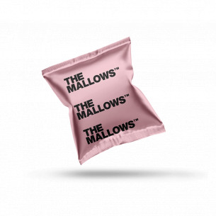 Strawberry & Blackcurrant Skumfidus (50 stk) pakket som flowpacks fra The Mallows