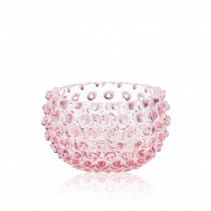 Hobnail Tapas Skål - 11,5 cm i rosa fra Anna von Lipa