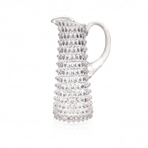 Eiffel Hobnail kande (1000 ml) i klar krystal fra Anna von Lipa