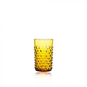 Paris Hobnail glas (200 ml) i Amber fra Anna von Lipa
