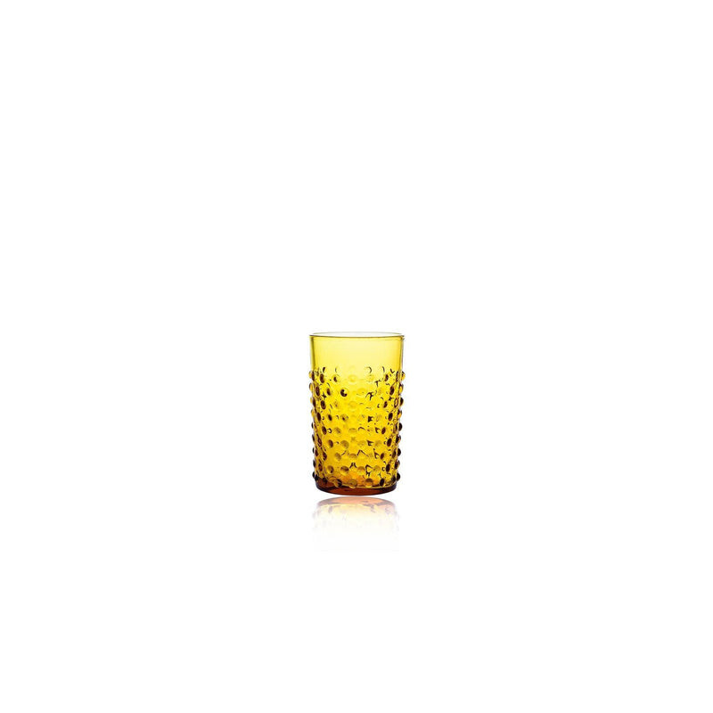 Paris Hobnail glas (200 ml) i Amber fra Anna von Lipa