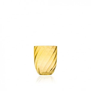 Swirl glas i amber fra Anna von Lipa