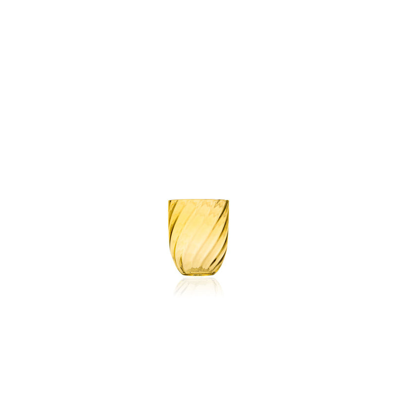 Swirl glas i amber fra Anna von Lipa