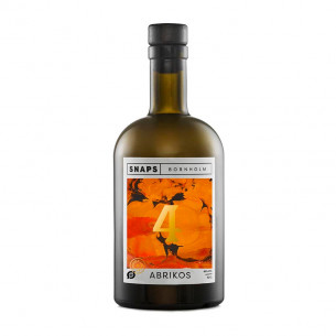 No. 4 Limited Editions snaps med Abrikos (50 cl) fra Snaps Bornholm