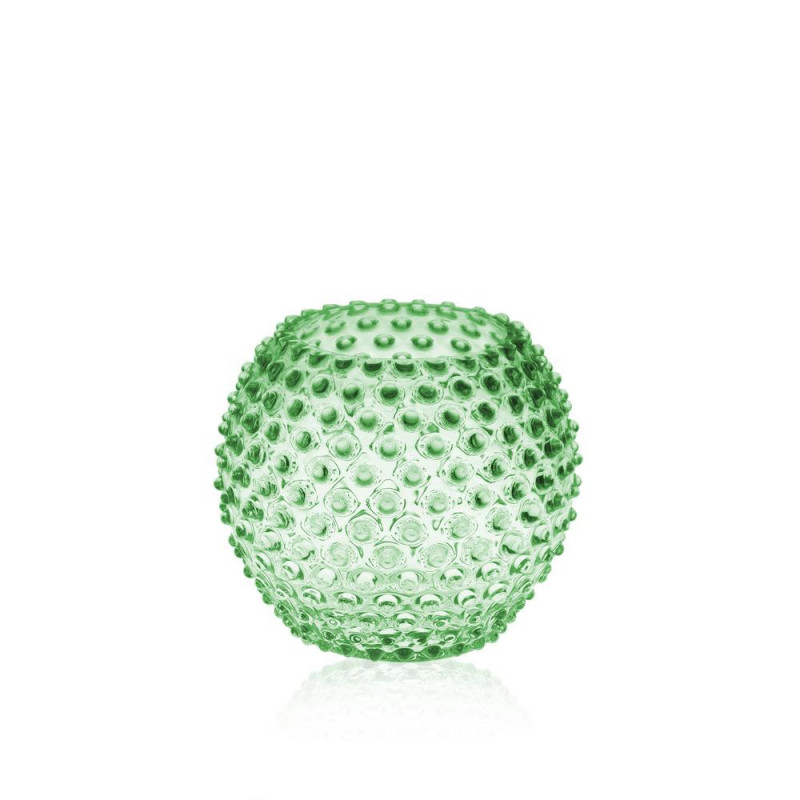 Hobnail Globe vase (18 cm) i lysegrøn fra Anna von Lipa