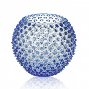Hobnail Globe vase (24 cm) i Light Blue fra Anna von Lipa