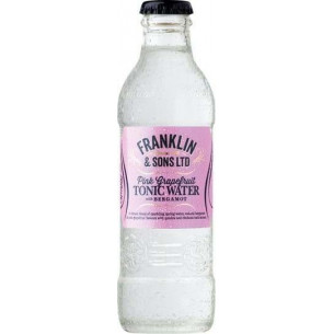 Pink Grapefruit Tonic Water (200 ml) med bergamot fra Franklin & Sons
