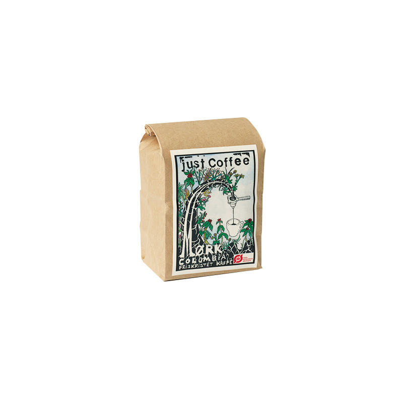 Mørk Colombia kaffebønner (250 gram) fra Just Coffee