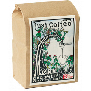 Mørk Colombia kaffebønner (2500 gram) fra Just Coffee