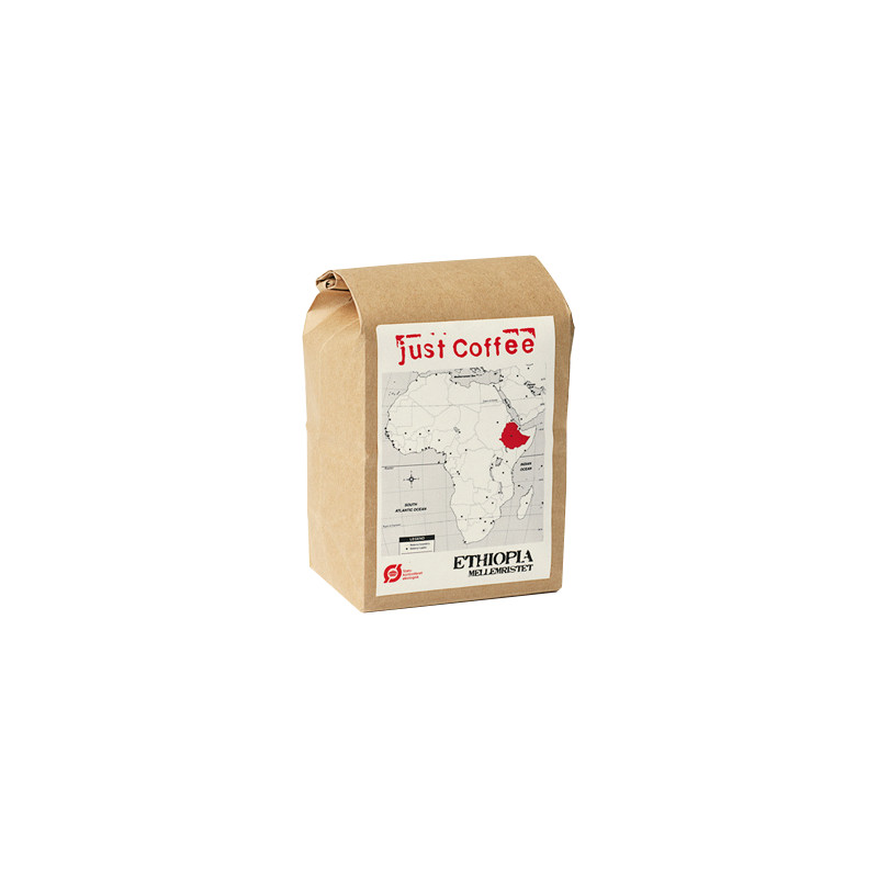 Ethiopia kaffebønner (250 gram) fra Just Coffee