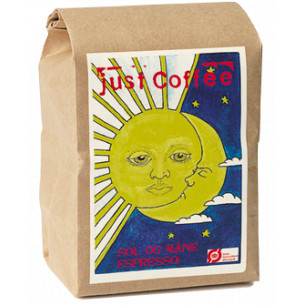 Sol og Måne kaffebønner (2500 gram) fra Just Coffee