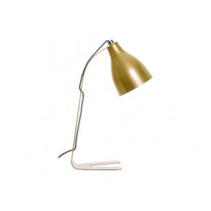 Barefoot bordlampe i messing farve fra Leitmotiv