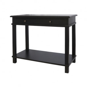 Kort anretterbord i sort (L: 100 cm) fra Chic Antique