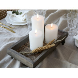 Skab en fantastisk stemning med den lille bakke - perfekt til bloklys