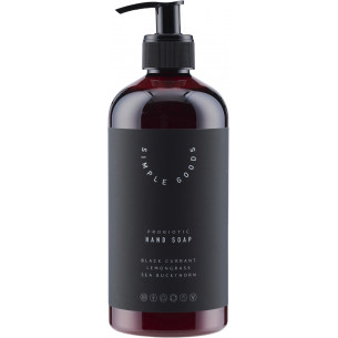 Flydende håndsæbe (450 ml) med duft af solbær, citrongræs og havtorn fra Simple Goods