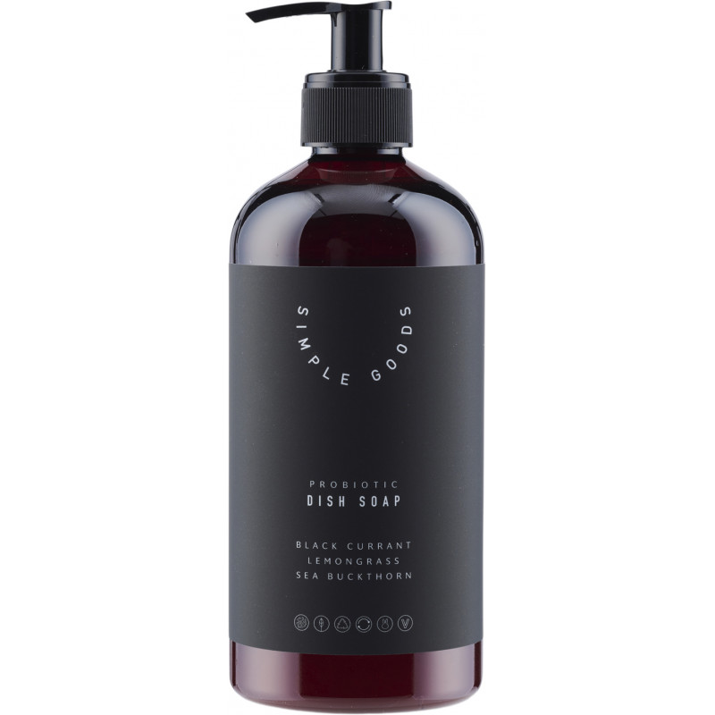 Opvaskemiddel (450 ml) med duft af solbær, citrongræs og havtorn fra Simple Goods