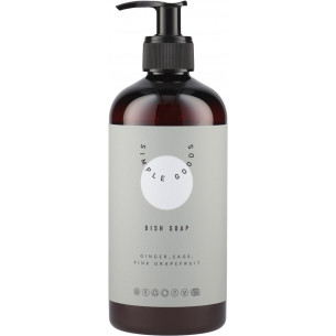 Opvaskemiddel (450 ml) med duft af ingefær, salvie og pink grape fra Simple Goods