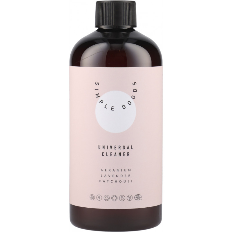 Universal Rengøring (500 ml) med duft af geranium, lavendel og patchouli fra Simple Goods
