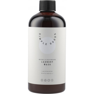 Vaskemiddel til uld og cashmere med lavendel og patchouli (450 ml) fra Simple Goods