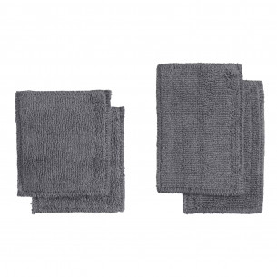 CALM Rondeller i Dark Grey (4 stk) fra The Organic Company