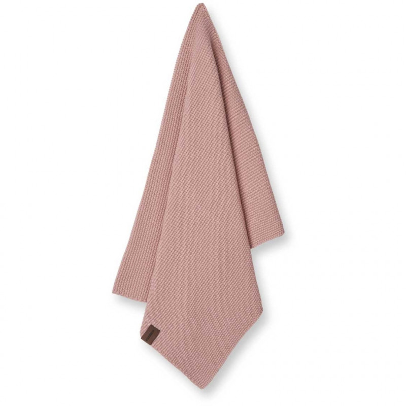 Perlestrikket køkken håndklæde i Blush (45 x 70 cm) fra Humdakin