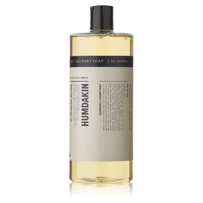 Vaskemiddel med bomuldsfrø og vilde roser (1000 ml) fra Humdakin