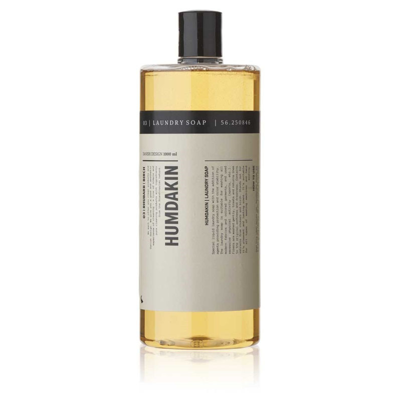 Vaskemiddel med rabarber og birk (1000 ml) fra Humdakin
