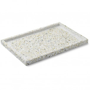 Bakke i grøn terrazzo (30 x 20 cm) fra Humdakin