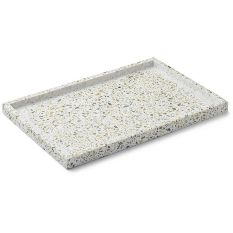 Bakke i grøn terrazzo (30 x 20 cm) fra Humdakin