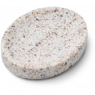 Terrazzo sæbebakke (13 x 10 cm) fra Humdakin