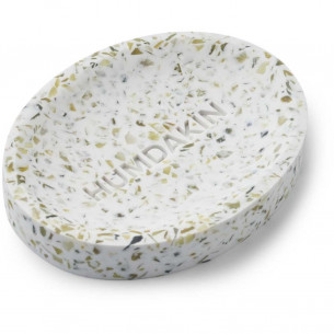 Sæbebakke i grøn terrazzo (13 x 10 cm) fra Humdakin